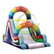 inflatable jumping slide